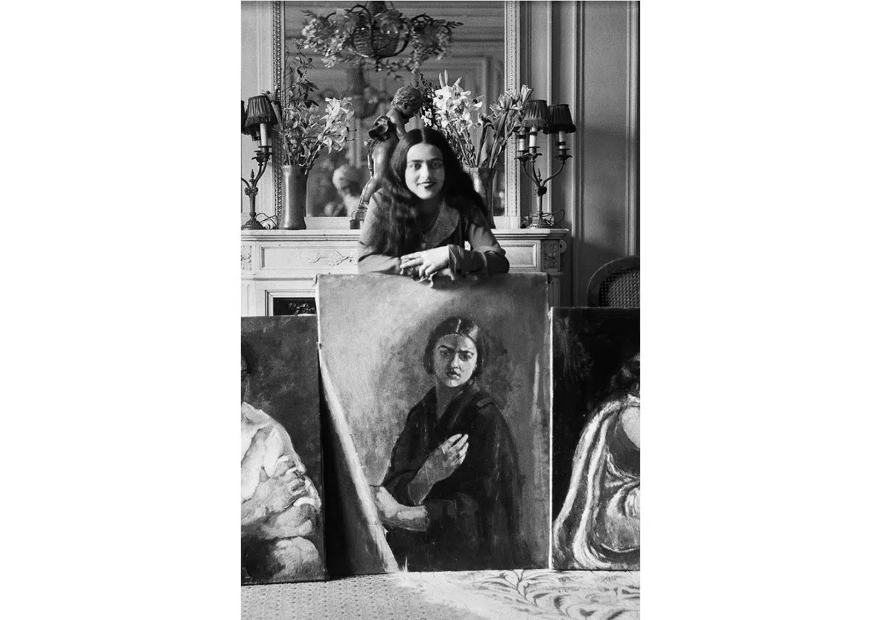 Amrita Sher-Gil. Young Girls, 1932. Courtesy of PHOTOINK