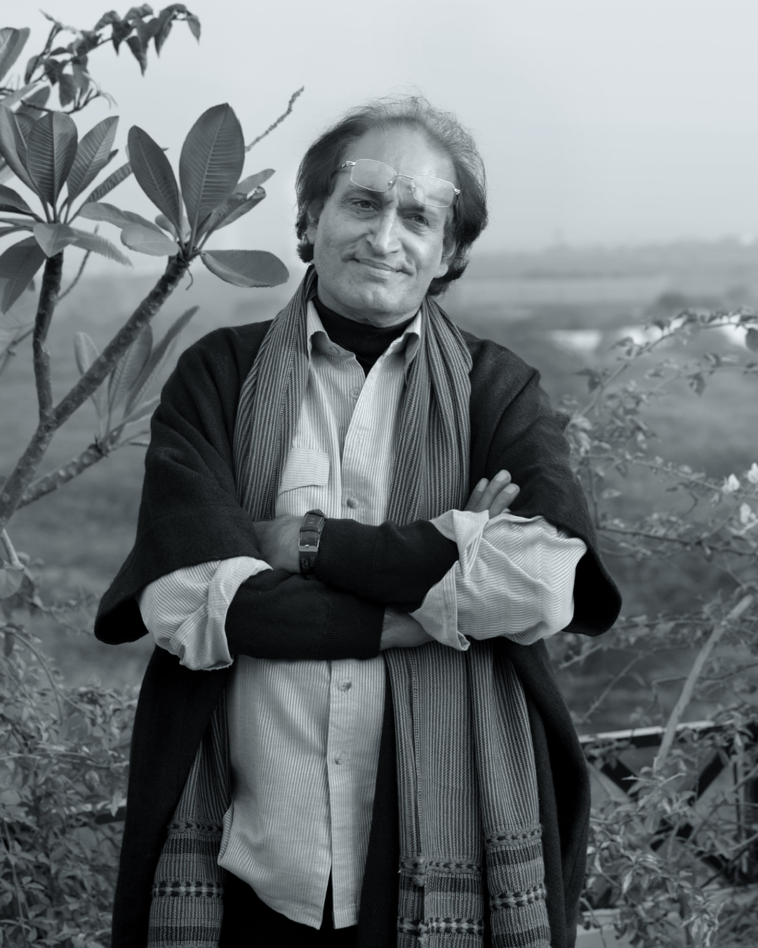 A portrait of the celebrated photographer, Raghu Rai. Courtesy of Raghu Rai Foundation