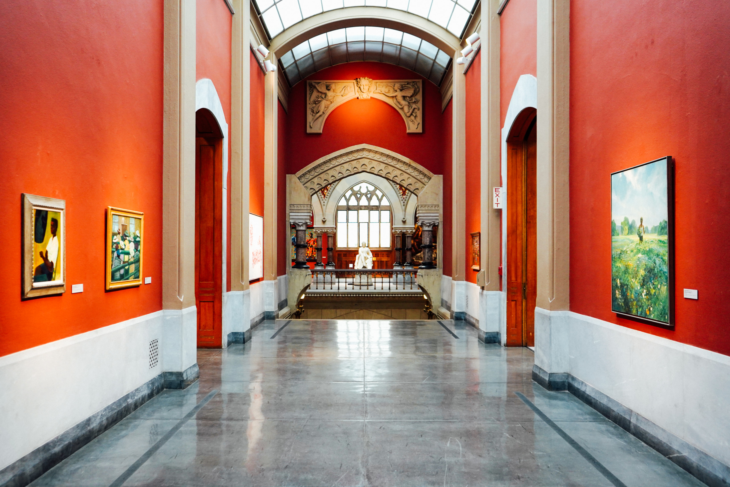 The first art museum in the United States, Pennsylvania Academy of Fine Arts celebrates classical and modern art at its best. Courtesy of the Philadelphia Convention and Visitors Bureau