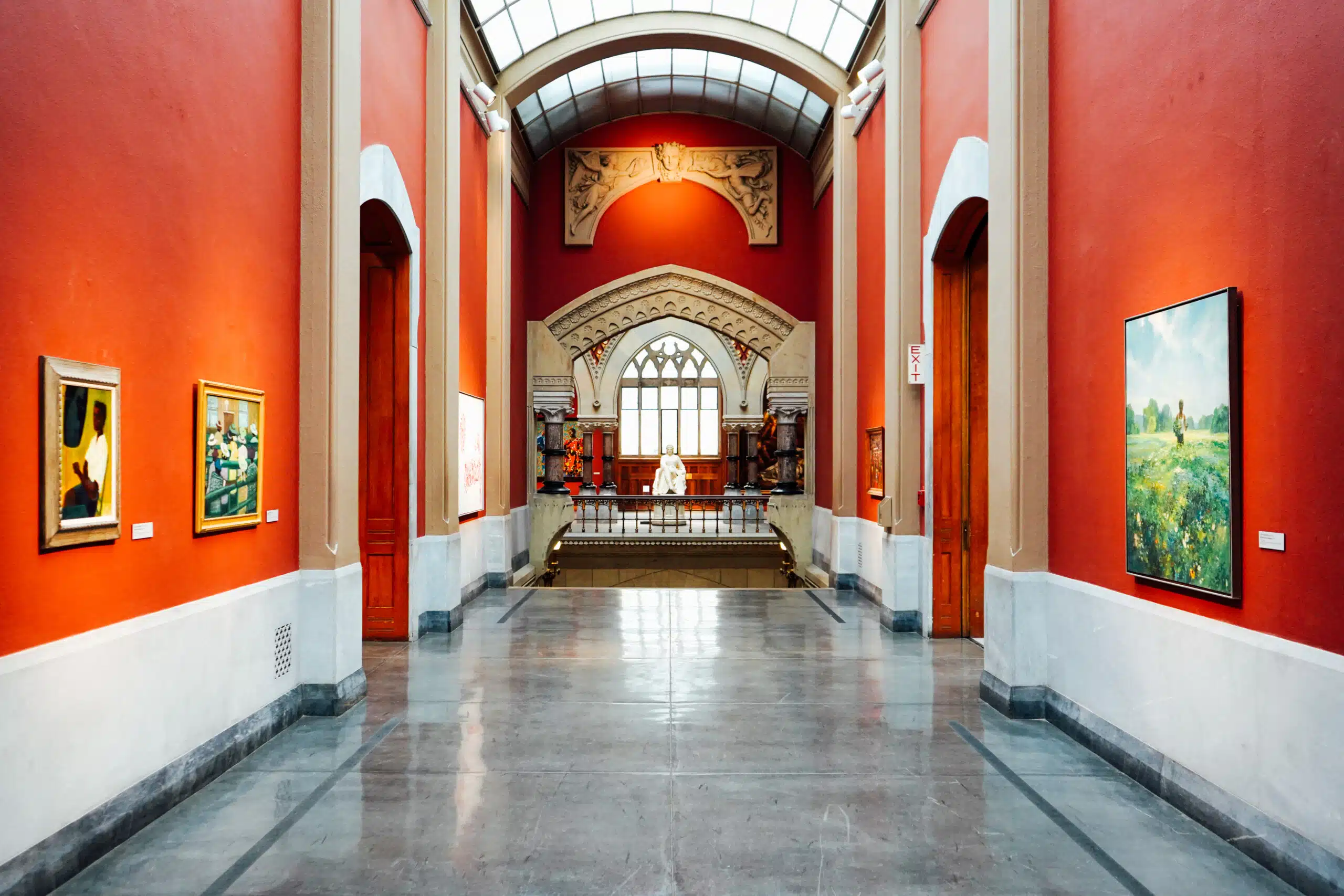 The first art museum in the United States, Pennsylvania Academy of Fine Arts celebrates classical and modern art at its best. Courtesy of the Philadelphia Convention and Visitors Bureau