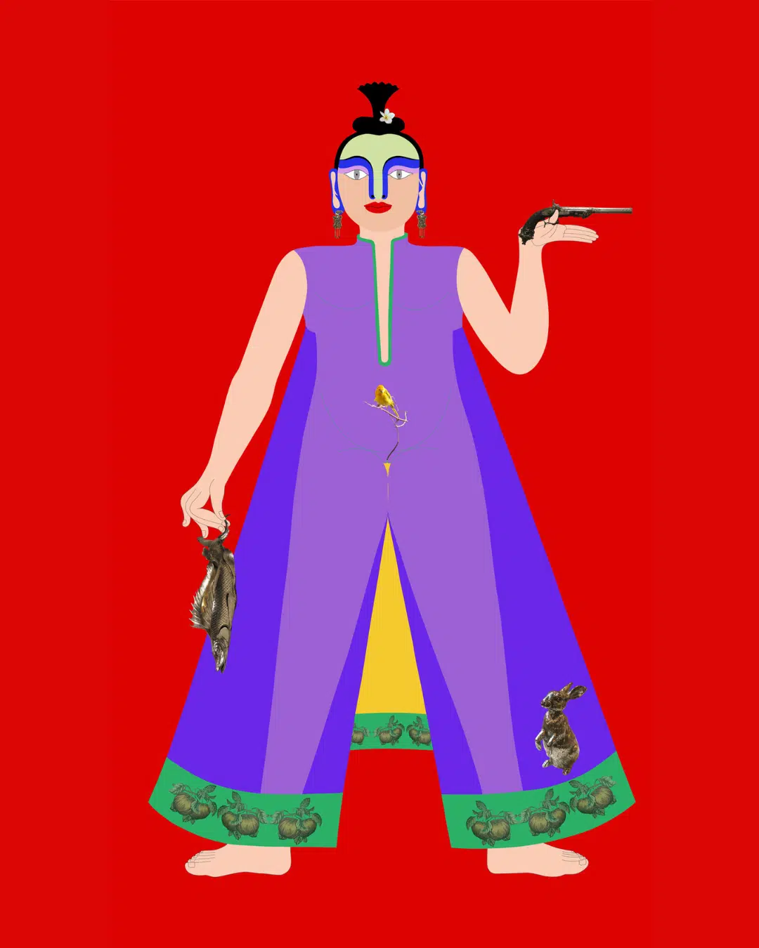 Rekha Rodwittiya. Love done right can change the world, 2015. Courtesy of Sakshi Art Gallery.