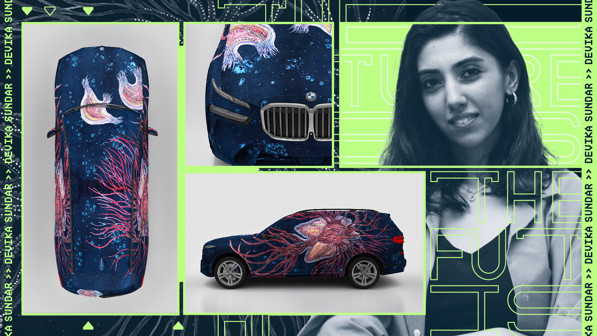 Devika Sundar. IAF x BMW The Future is Born of Art 2023