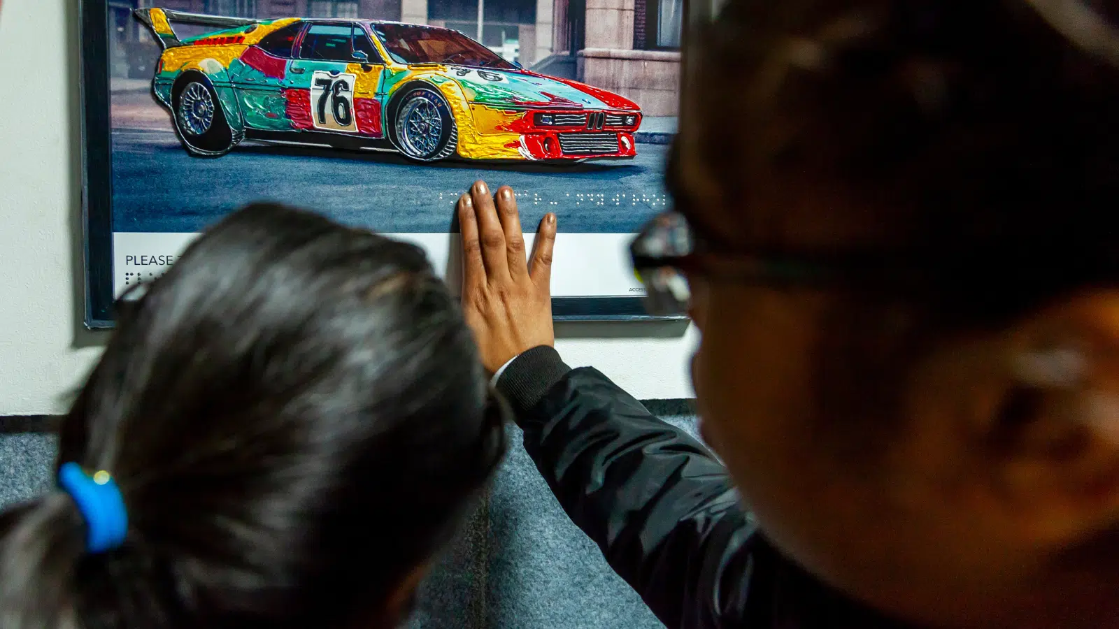 Accessibility at IAF 2022. Courtesy of India Art Fair.