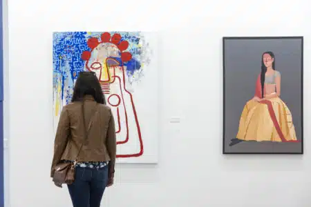 India Art Fair 2023, Installation view. Courtesy of India Art Fair.