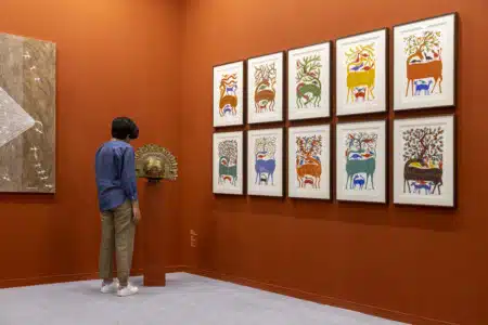 India Art Fair 2023, Installation view. Courtesy of India Art Fair.