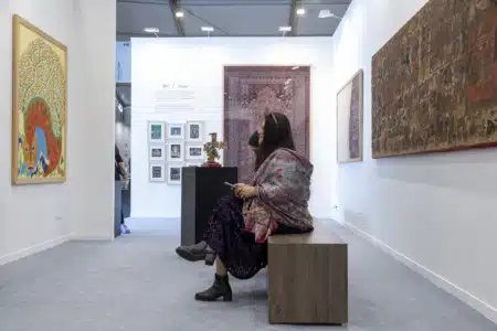 India Art Fair 2023, Installation view. Courtesy of India Art Fair.