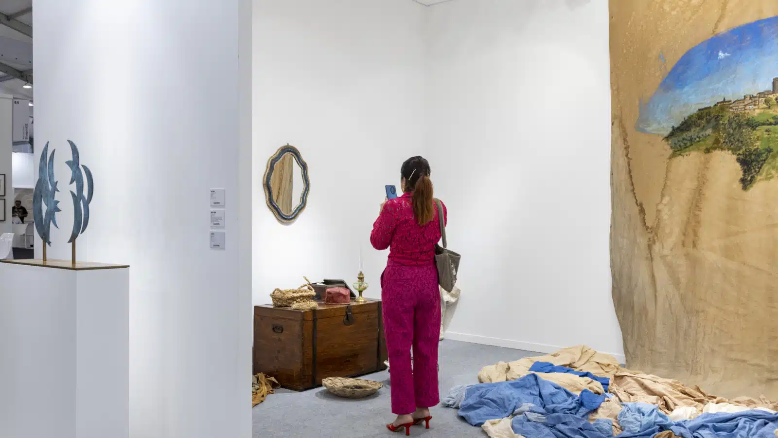 India Art Fair 2023, Installation view. Courtesy of India Art Fair.