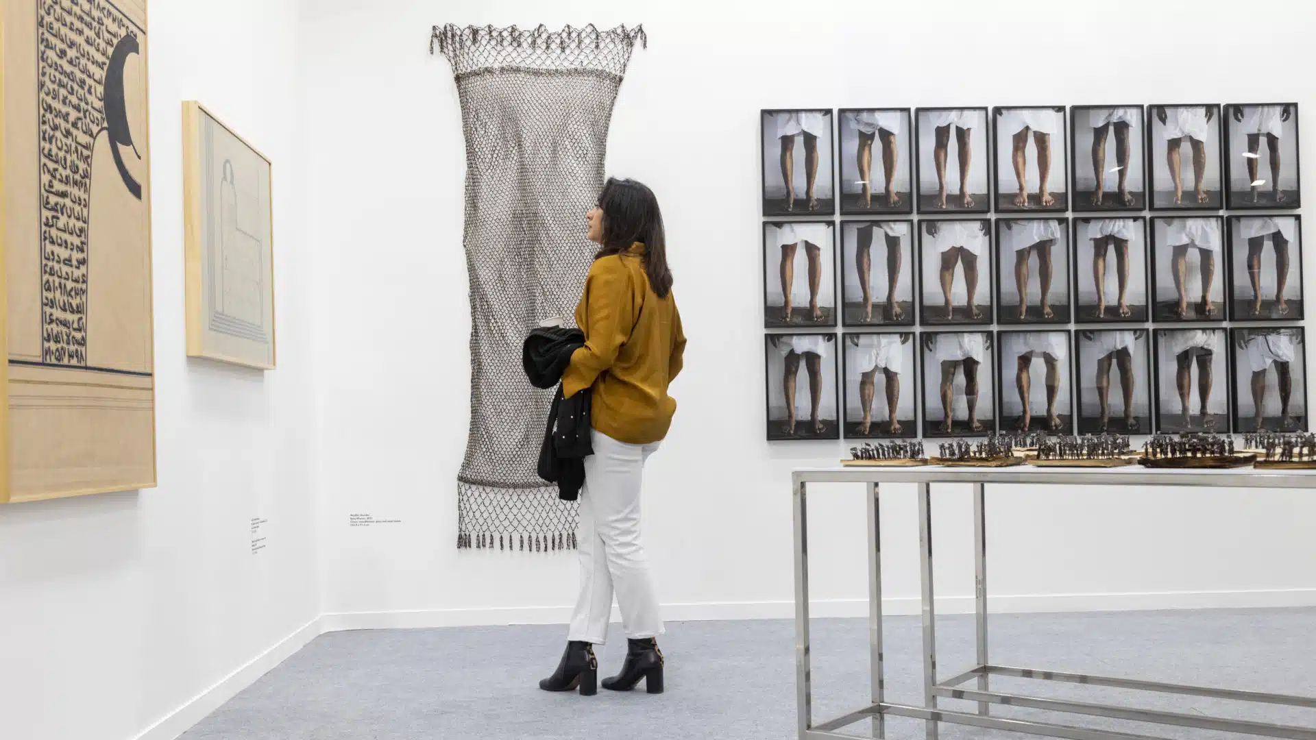 India Art Fair 2023, installation view. Courtesy of India Art Fair.