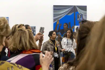 India Art Fair 2023, installation view. Courtesy of India Art Fair.