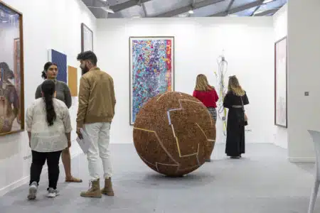 India Art Fair 2023, Installation view. Courtesy of India Art Fair.