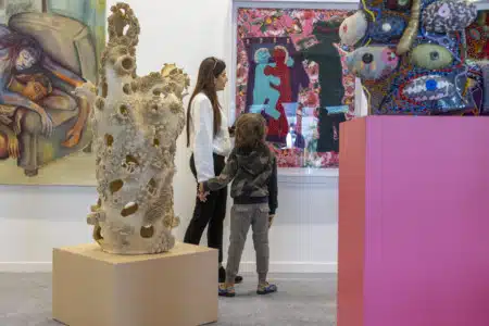 India Art Fair 2023, Installation view. Courtesy of India Art Fair.