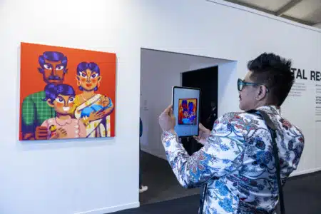 India Art Fair 2023, Installation view. Courtesy of India Art Fair.