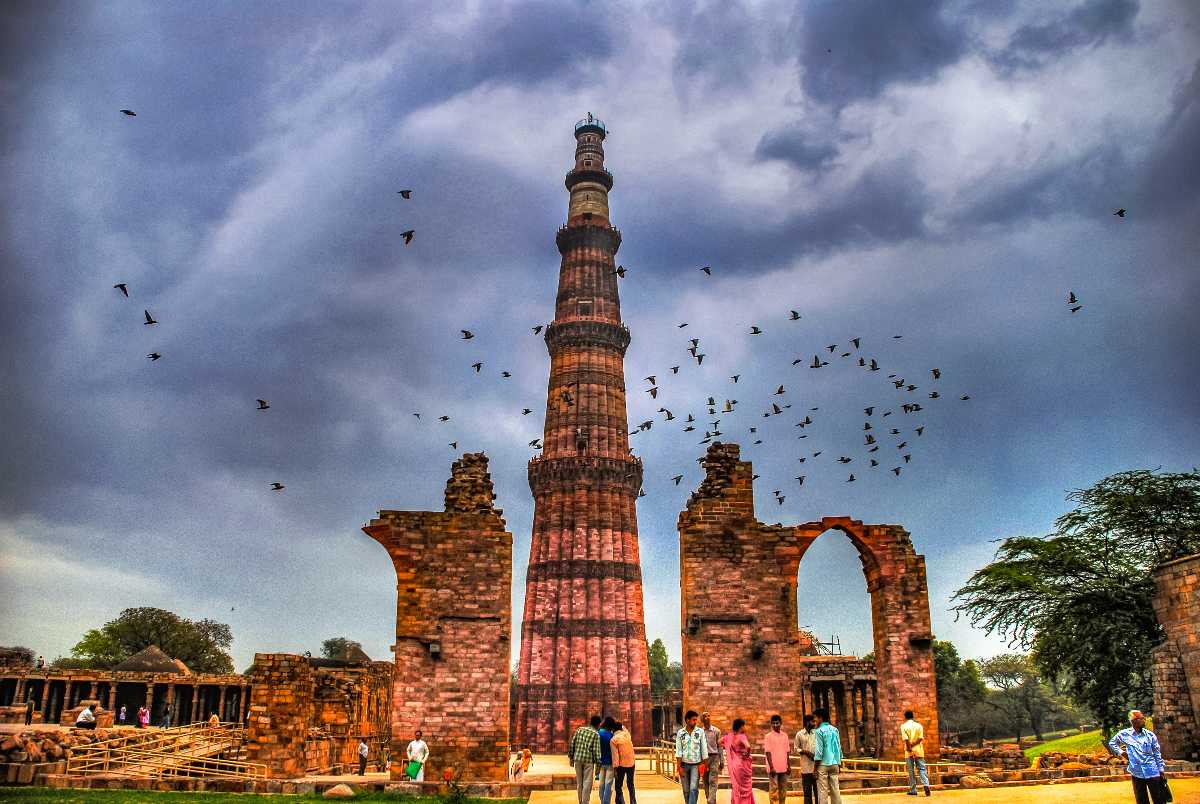 With the iconic Qutub Minar as its backdrop, the Lado Sarai Art District is a hub for emerging artists, designers and creatives 