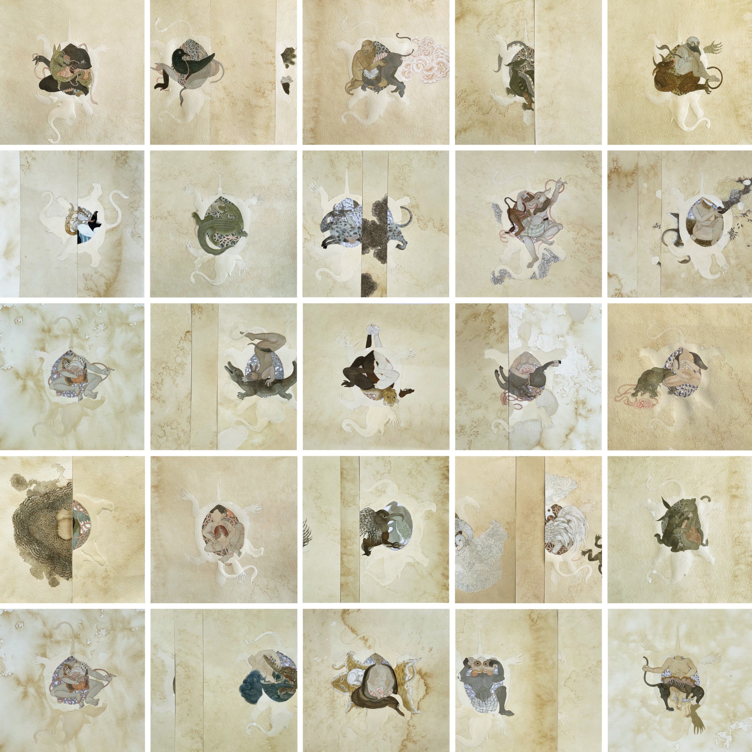 Myth-making and Divine Animals: Group Show - India Art Fair