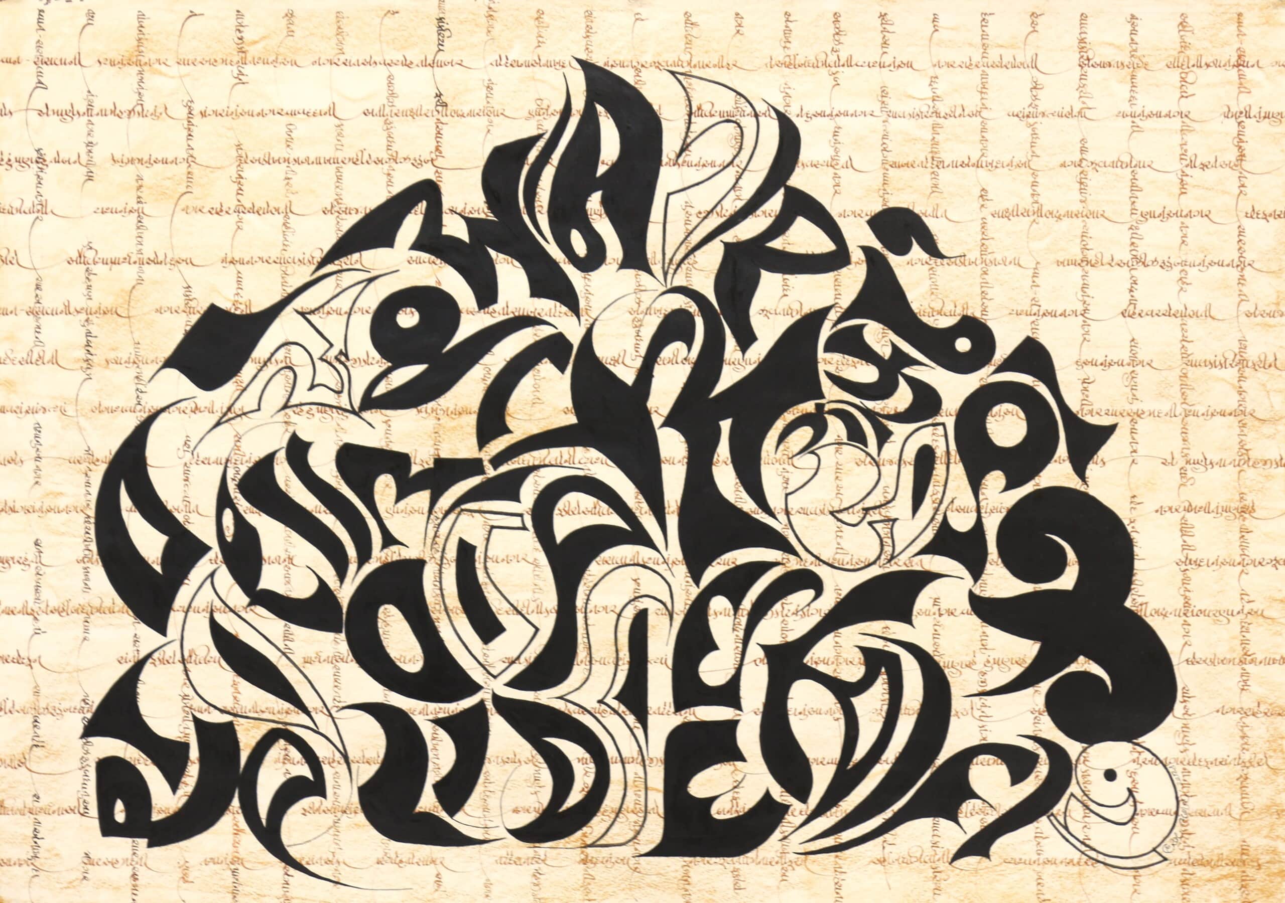 The Calligraphy of Belonging: Solo by Hiral Bhagat - India Art Fair