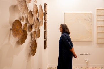 Visitors at IAF EDI+IONS Ahmedabad. Image Courtesy of India Art Fair.